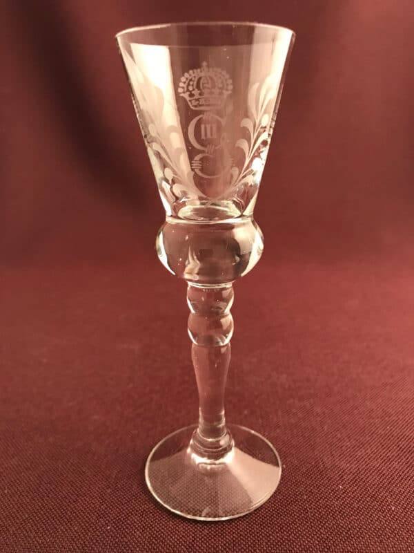 Reijmyre - Gustav III - 3 st Snaps glas