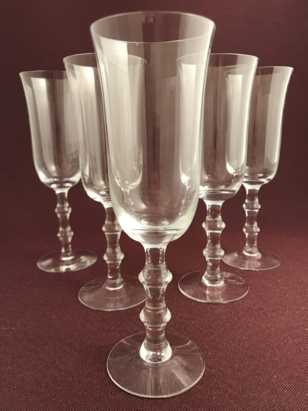 Orrefors - Salut - 5 st Champagneglas design Simon Gate