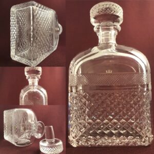 Kosta Boda – Kent karaff whisky – design Elis Bergh – vintage