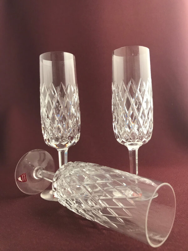 Orrefors - Elisabeth Festival - 3 st Champagneglas Design Ingeborg Lundin