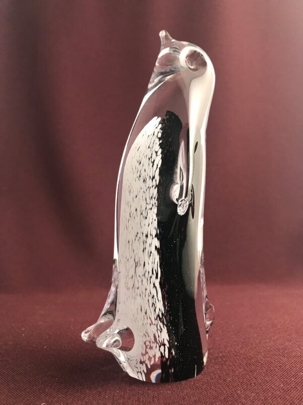 Sjöhyttan Konstglas - Pingvin design Carlos R Pebaque