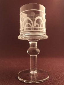 Kosta Boda Husar – vitvinsglas – design Bertil Vallien – vintage