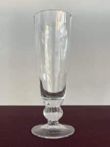 Kosta Boda Isadora – champagneglas i kristall klarglas – design Gunnel Sahlin – vintage