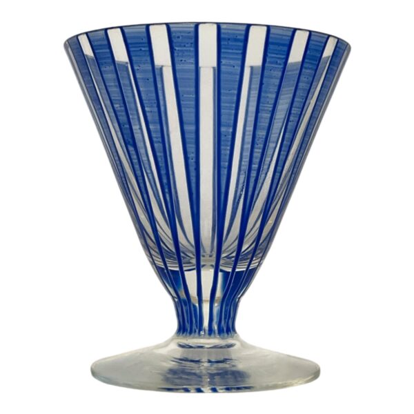 Johansfors - Strikt - blå Champagnebägare / Cocktail glas deisgn Bengt Orup