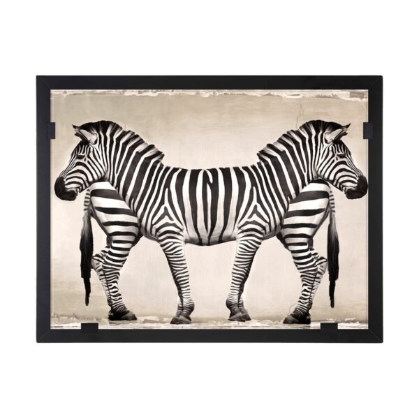 Glasvision - Tavla - Konstglas - Zebraduo Design Yvonne Heinonen