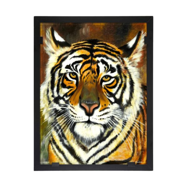 Glasvision - Tavla - Konstglas - Tiger Designer Astrid Gate