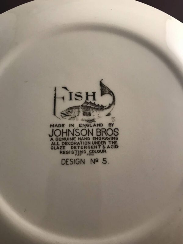 Fish Servis - Tallrik Design no 5 - Johnson Bros