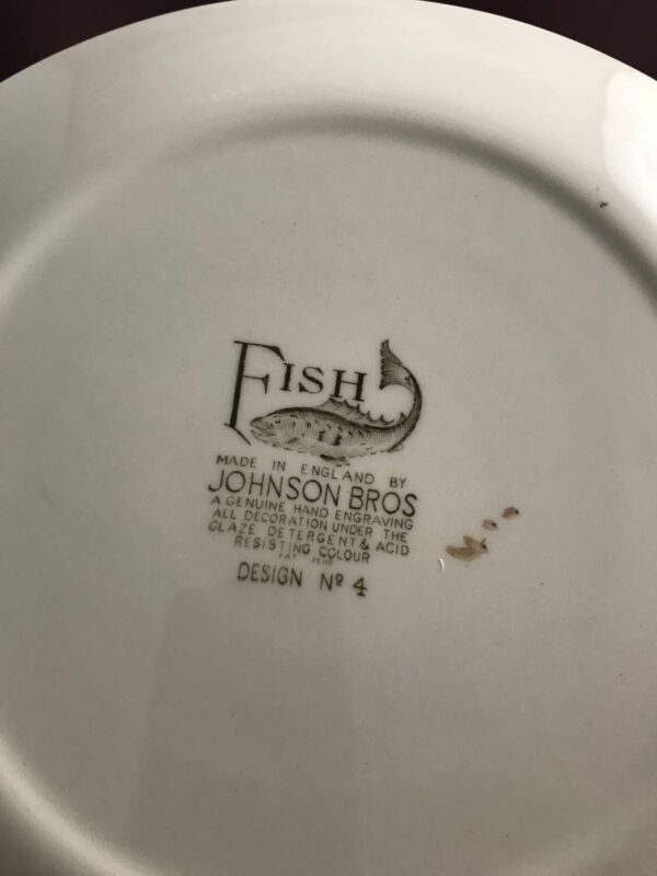 Fish Servis - Tallrik Design no 4 - Johnson Bros