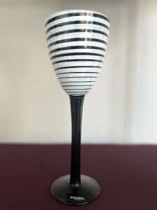 Kosta Boda Ocean – vinglas pokal – design Ulrica Hydman Vallien – vintage