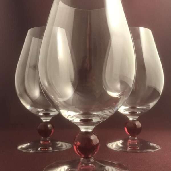 Orrefors - Trilogi - 3 st Öl glas design Erika Lagerbielke