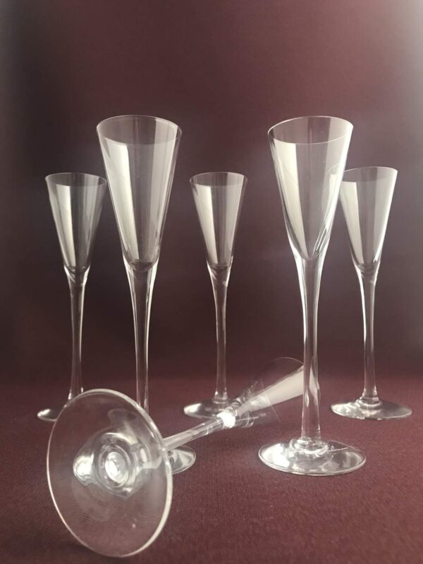 Orrefors - Illusion - 6 st Snaps glas Design Nils Landberg