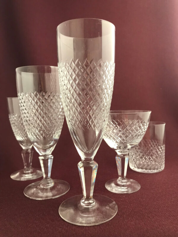 Kosta Boda - Safir Martini glas - design Fritz Kallenberg