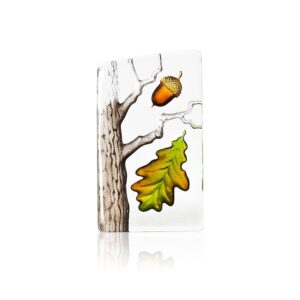 Målerås Into The Woods – ek liten konstglas – design Robert Ljubez