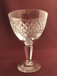 Kosta Boda Safir – martiniglas – design Fritz Kallenberg – vintage