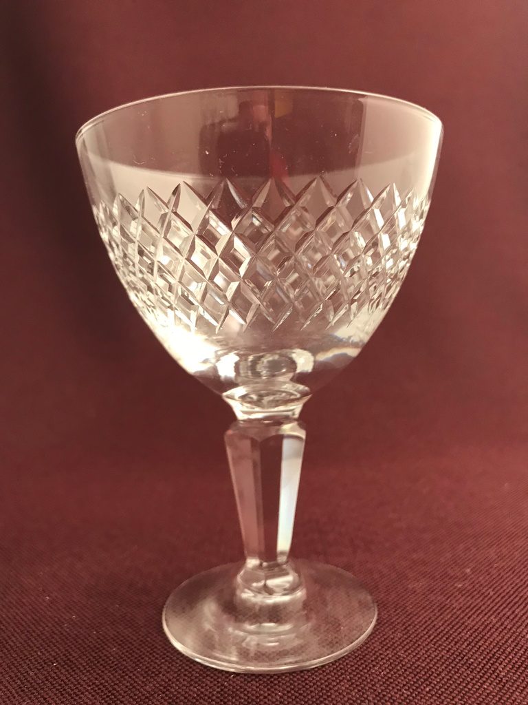 Kosta Boda - Safir Martini glas - design Fritz Kallenberg