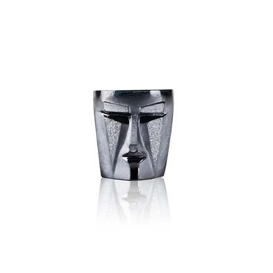 Målerås - Kubik - Whiskey glas - svart kristall design Mats Jonasson