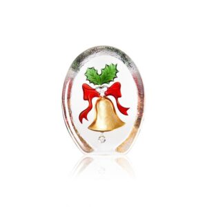 Målerås Merry Christmas – Bjällra/Mistel konstglas – design Robert Ljubez