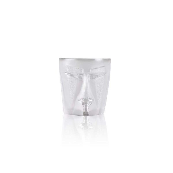 Målerås - Kubik - Whiskey glas - vit kristall design Mats Jonasson