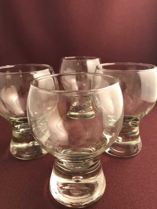 Kosta boda - Rondo - 4 st Ölglas - Design - Göran Wärff