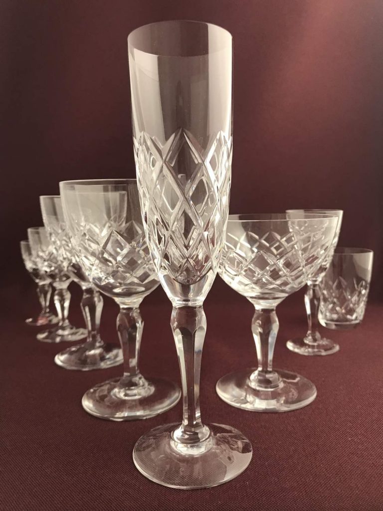 Orrefors - Karolina - Champagne Strut / glas Design Gunnar Cyren