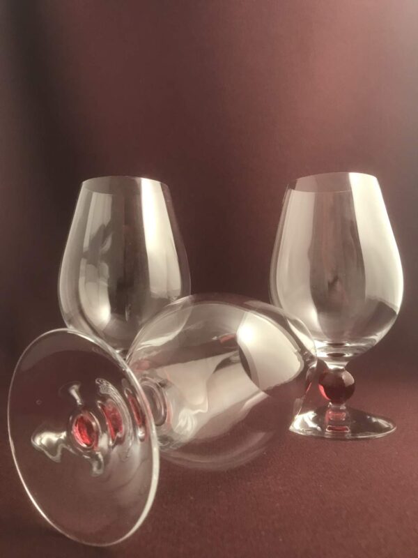 Orrefors - Trilogi - 3 st Öl glas design Erika Lagerbielke