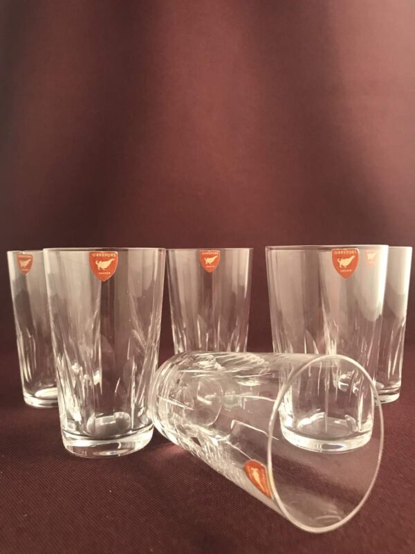 Orrefors - Segel - 6 st Whiskey / Selterglas design Ingeborg Lundin