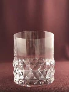 Orrefors Silvia – stort whiskyglas – design Ingeborg Lundin – vintage