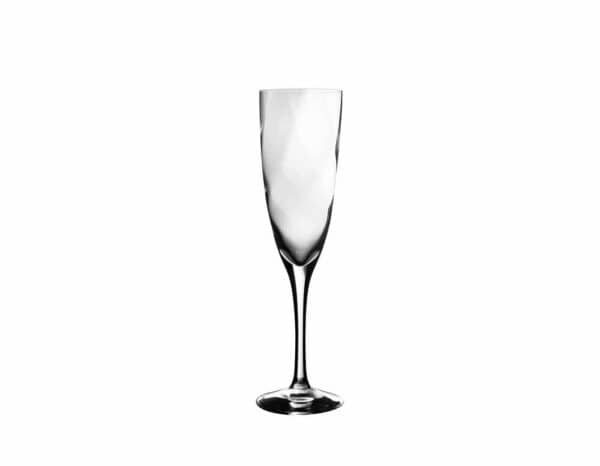 Kosta Boda Chateau - 6st champagneglas / strut Design Bertil Vallien