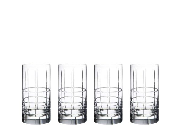 Orrefors - Street - 4 st highball glas Design Jan Johansson