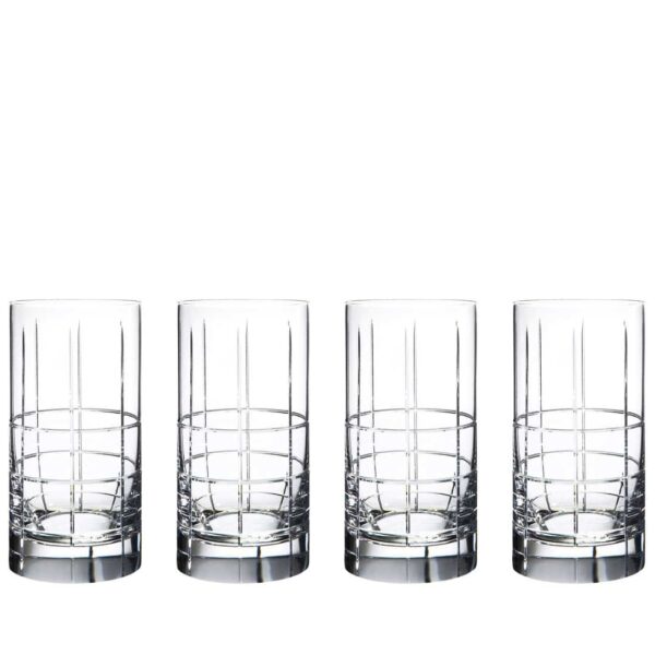 Orrefors - Street - 4 st highball glas Design Jan Johansson