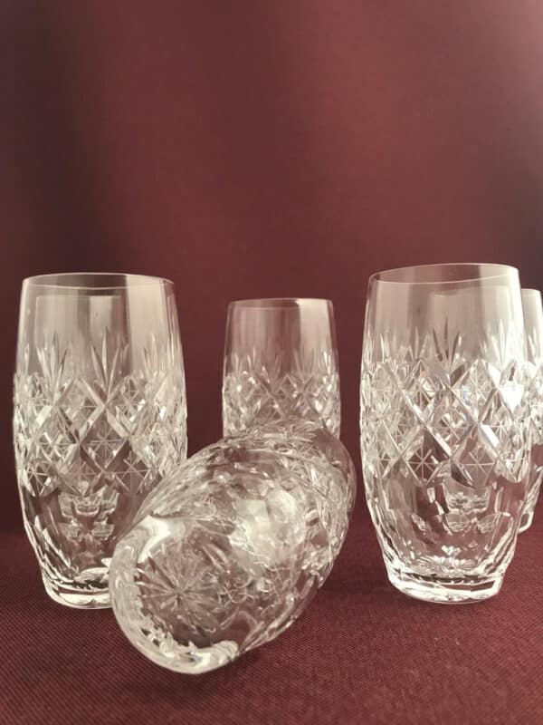 Kosta Boda - Pompadour- 6 st Selter glas design Fritz Kallenberg