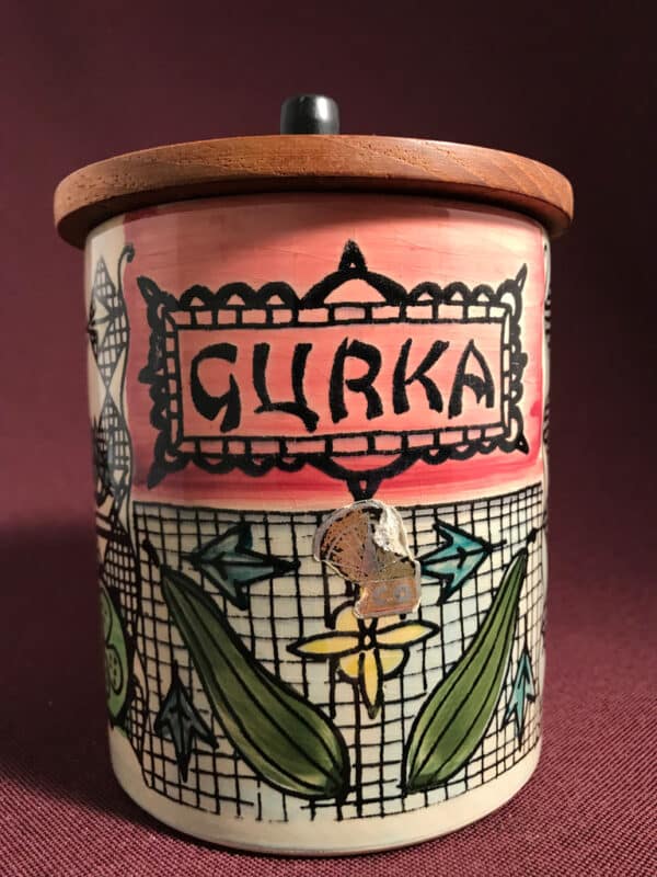 Deco Hälsingborg - Gurka Burk nr 125/1 Design E Jarup