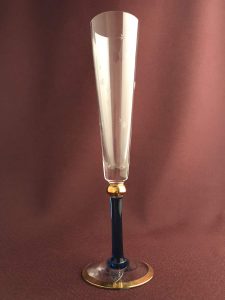 Orrefors Imperial – champagnestrut i kristall – design Erika Lagerbielke – vintage