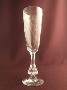 Kosta Boda Mac Guirlang – champagneglas i kristall – design Fritz Kallenberg – vintage