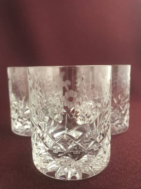 Kosta boda - Haga - 3 st Whiskeyglas design