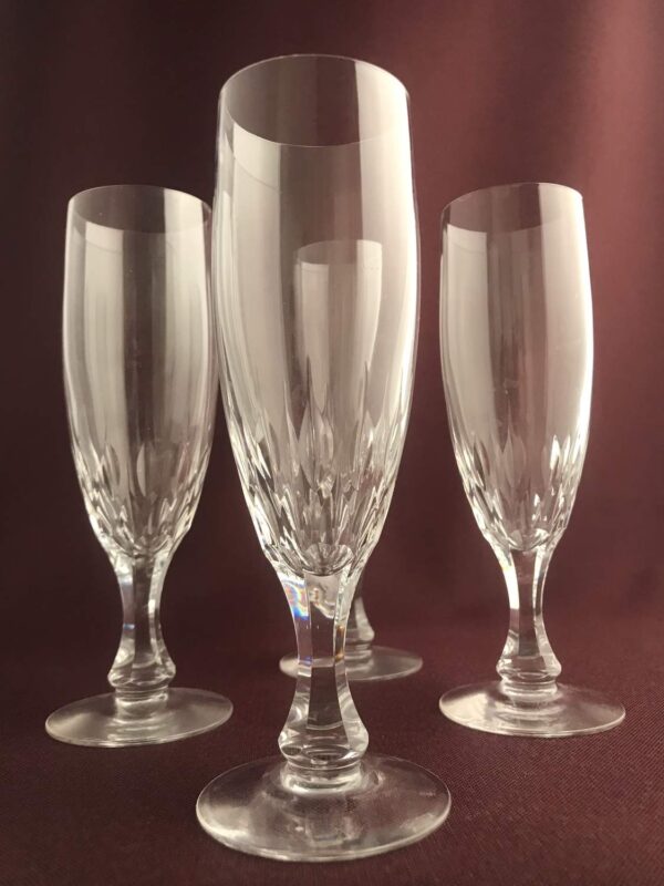 Kosta Boda - Fontain Fontän - 3st Champagne glas design Vicke Lindstrand