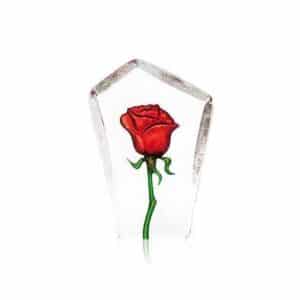 Målerås Floral Fantasy – Körsbärskvist konstglas – design Robert Ljubez