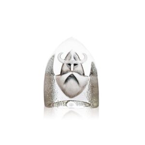 Målerås Nordic Icons – Viking konstglas H 9 cm – design Mats Jonasson