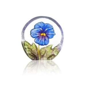 Målerås Floral Fantasy – Pensée konstglas – design Mats Jonasson