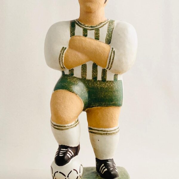 Gustavsberg - Figurin Fotbollspelare Hammarby design Lisa Larsson