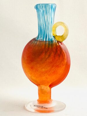 KostaBoda - Bon Bon - Miniatyr flaska signerad design Kjell Engman