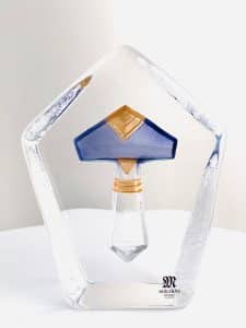 Målerås Nordic Icons – Mjölner konstglas – design Mats Jonasson