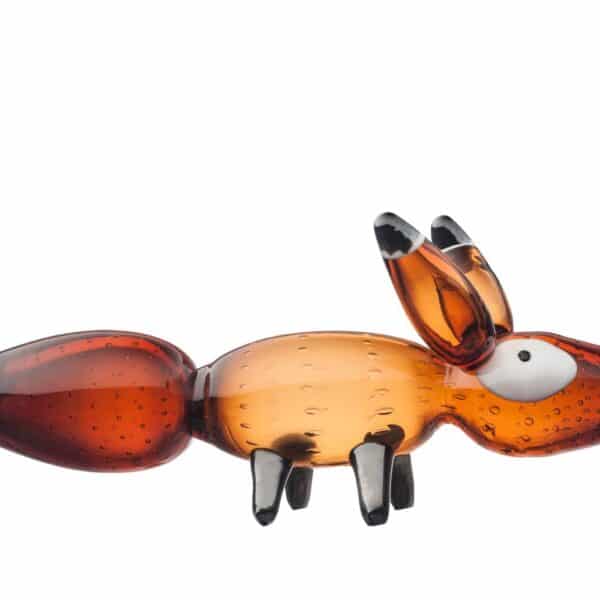 Iittala - Vulpes Röd räv / Red fox Design Klaus Haapaniemi