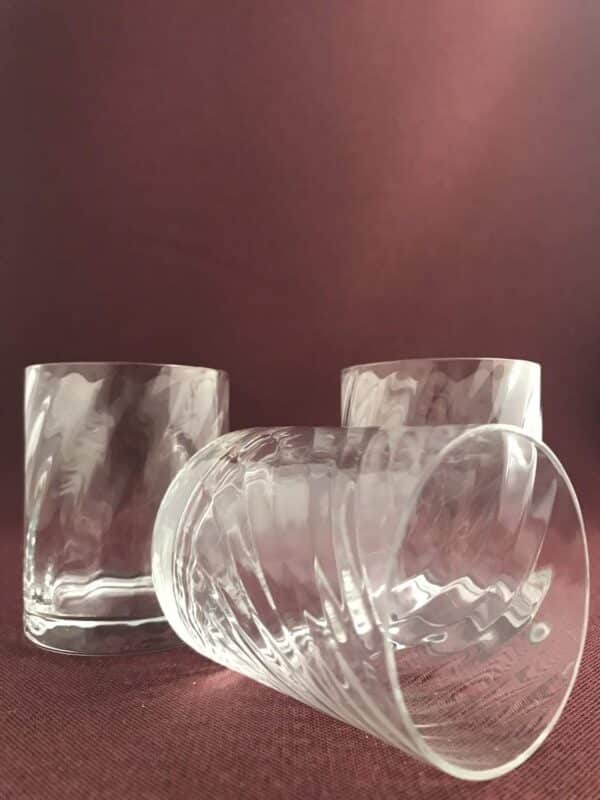 Orrefors - Helena - 3 st Whiskey / Selterglas Design Gunnar Cyren