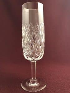 Orrefors Elisabeth Festival – champagneglas strut i kristall – design Ingeborg Lundin – vintage