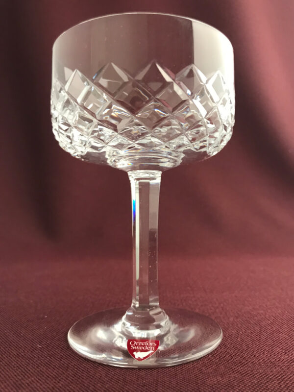 Orrefors - Elisabeth Festival - Champagneglas Coupeglas Design Ingeborg Lundin