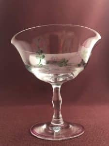 Orrefors - Linnea - Champagneglas coupe i kristall - Vintage - Designer Eva Englund