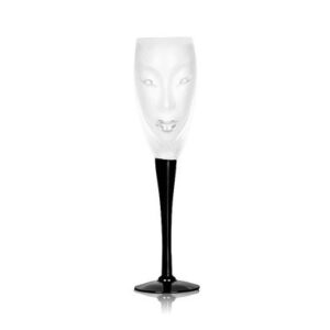 Målerås Electra – champagneglas 23 cl vit kristall – design Mats Jonasson