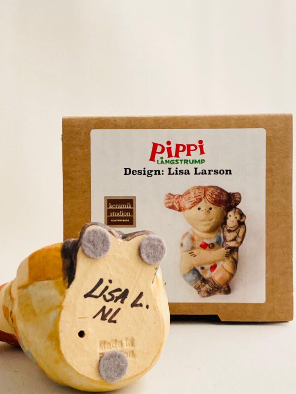 Gustavsberg - Figurin Pippi & Herr Nilsson design Lisa Larson