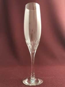 Orrefors Prelude – champagneglas strut i kristall – design Nils Landberg – vintage